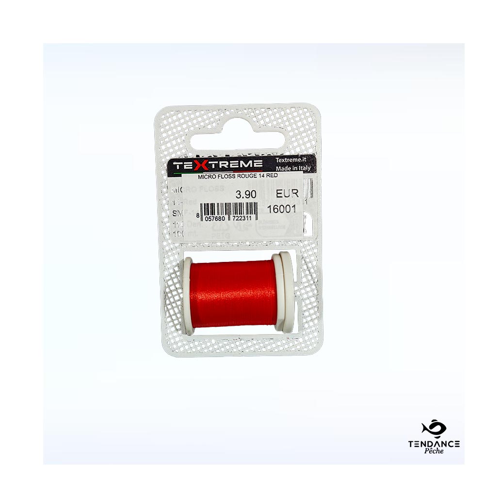 Fil De Montage Textreme Microfloss – Red (Rouge) - Textreme