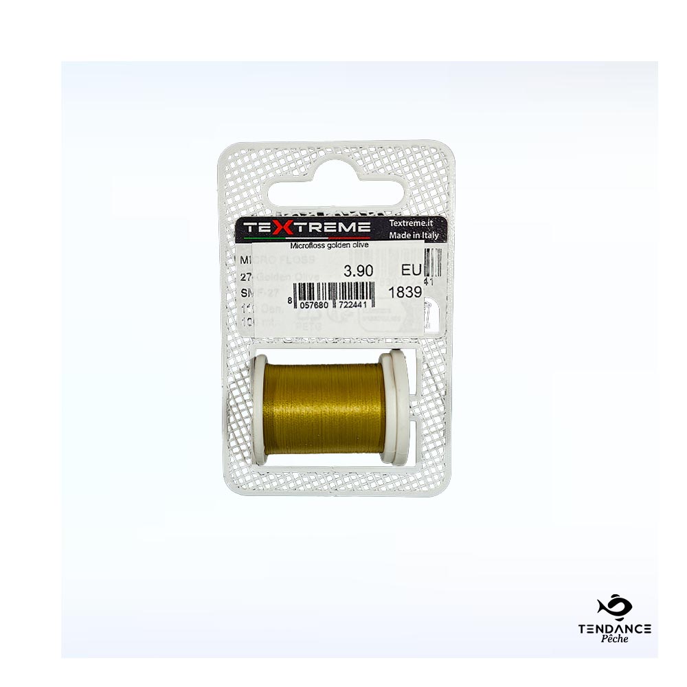 Fil De Montage Textreme Microfloss – Golden Olive (Olive Doré) - Textreme