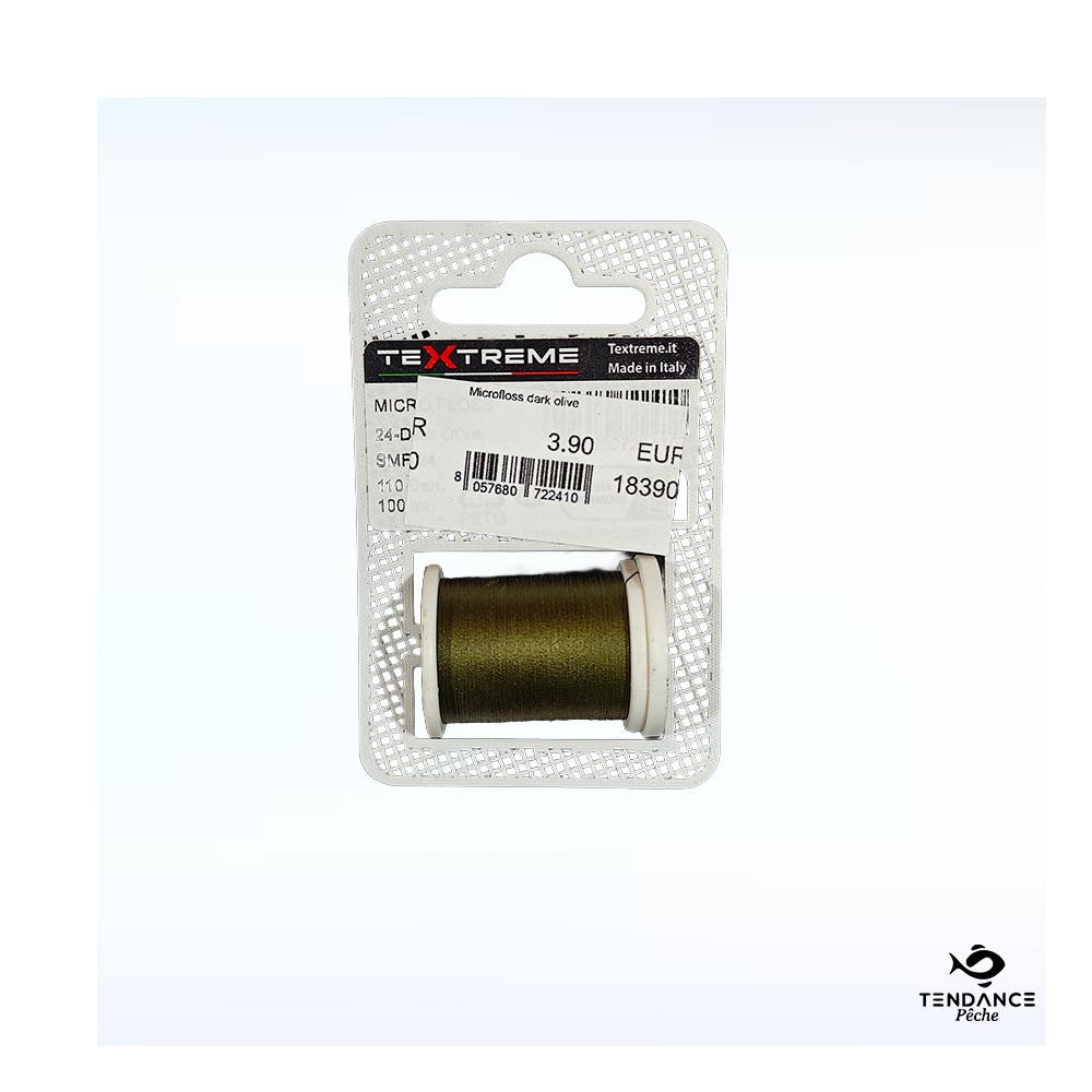 Fil De Montage Textreme Microfloss – Dark Olive (Olive Foncé) - Textreme