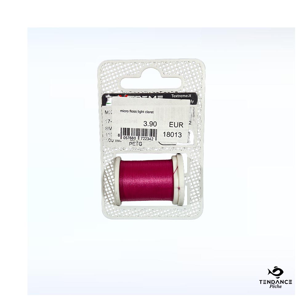 Fil De Montage Textreme Microfloss – Light Claret (Claret Clair) - Textreme