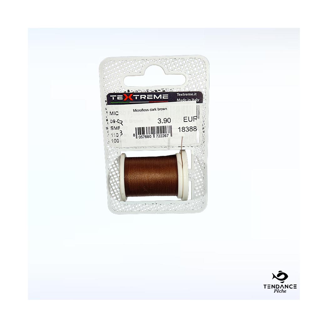 Fil De Montage Textreme Microfloss – Dark Brown (Marron Foncé) - Textreme