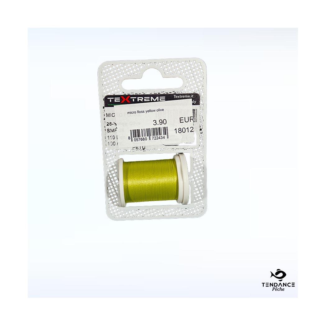 Fil De Montage Textreme Microfloss – Yellow Olive (Olive Jaune) - Textreme