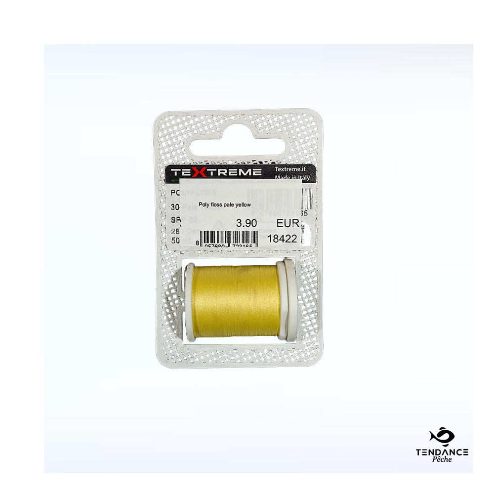 Poly Floss Textreme – Pale Yellow (Jaune Pâle) - Textreme