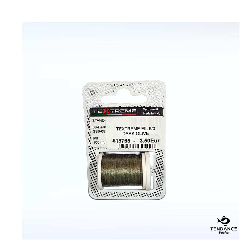 Fil De Montage Textreme 6/0 – Dark Olive (Olive Foncé) - Textreme