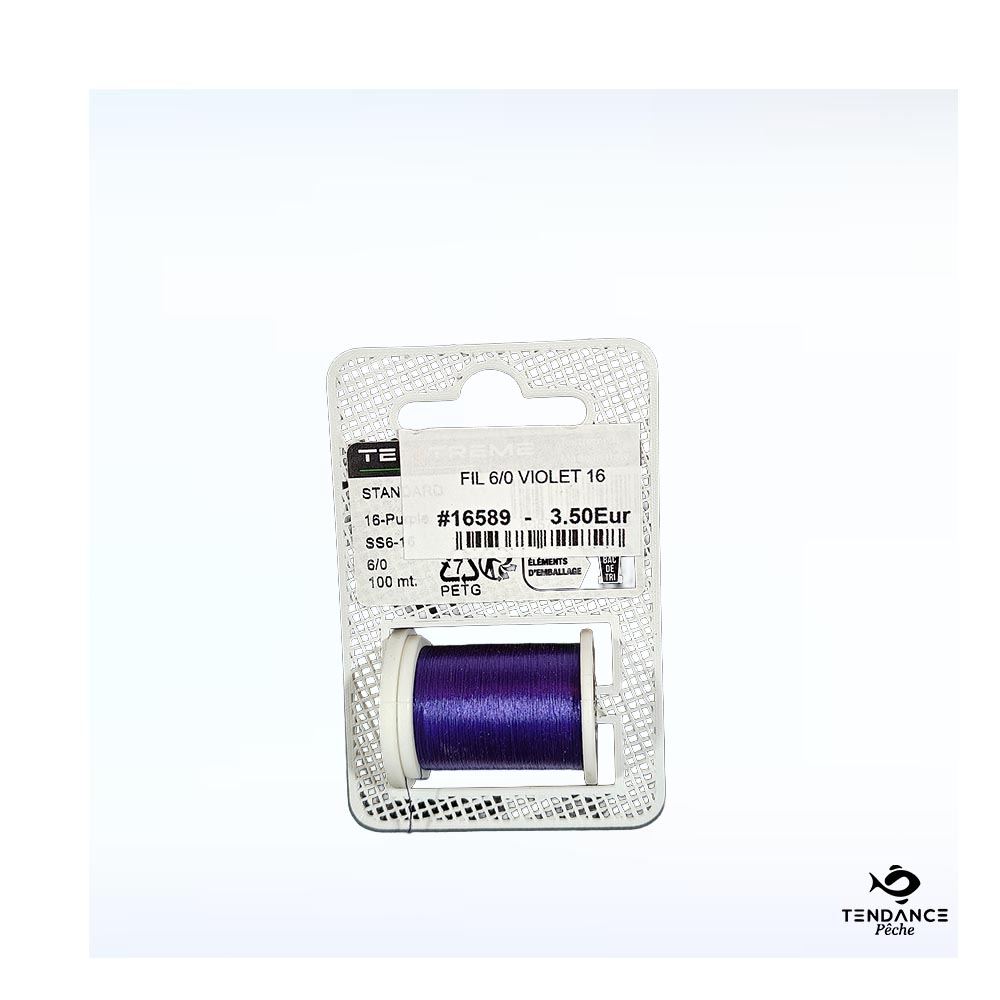 Fil De Montage Textreme 6/0 – Violet (Purple) - Textreme