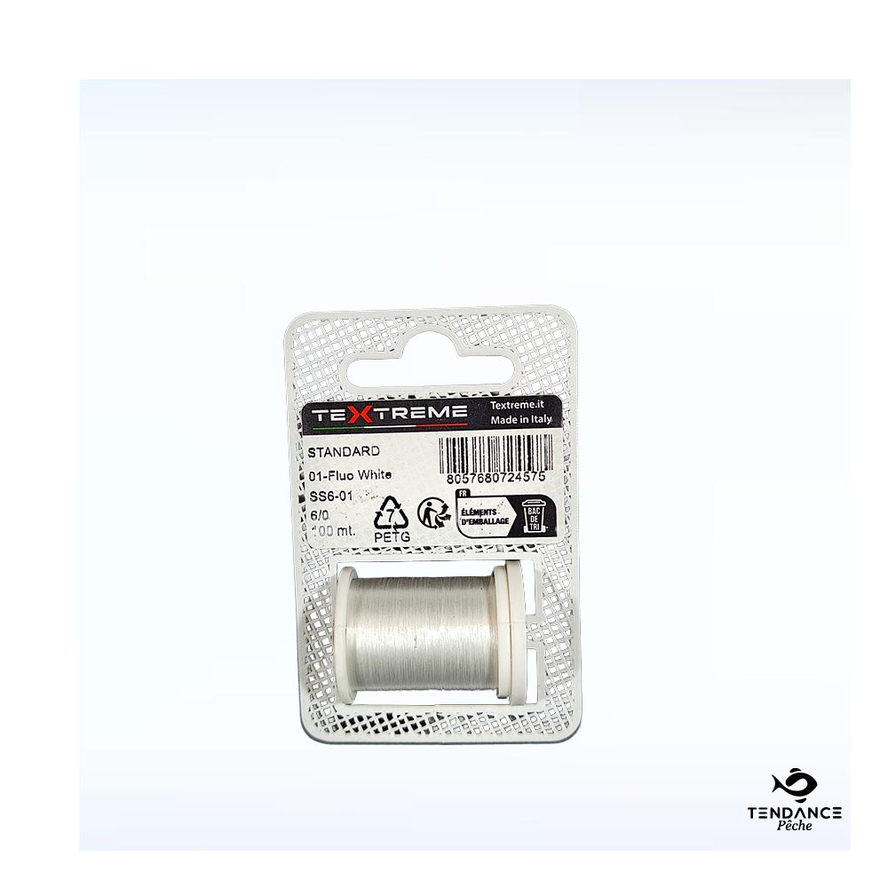 Fil De Montage Textreme 6/0 – Fluo White (Blanc Fluo) - Textreme