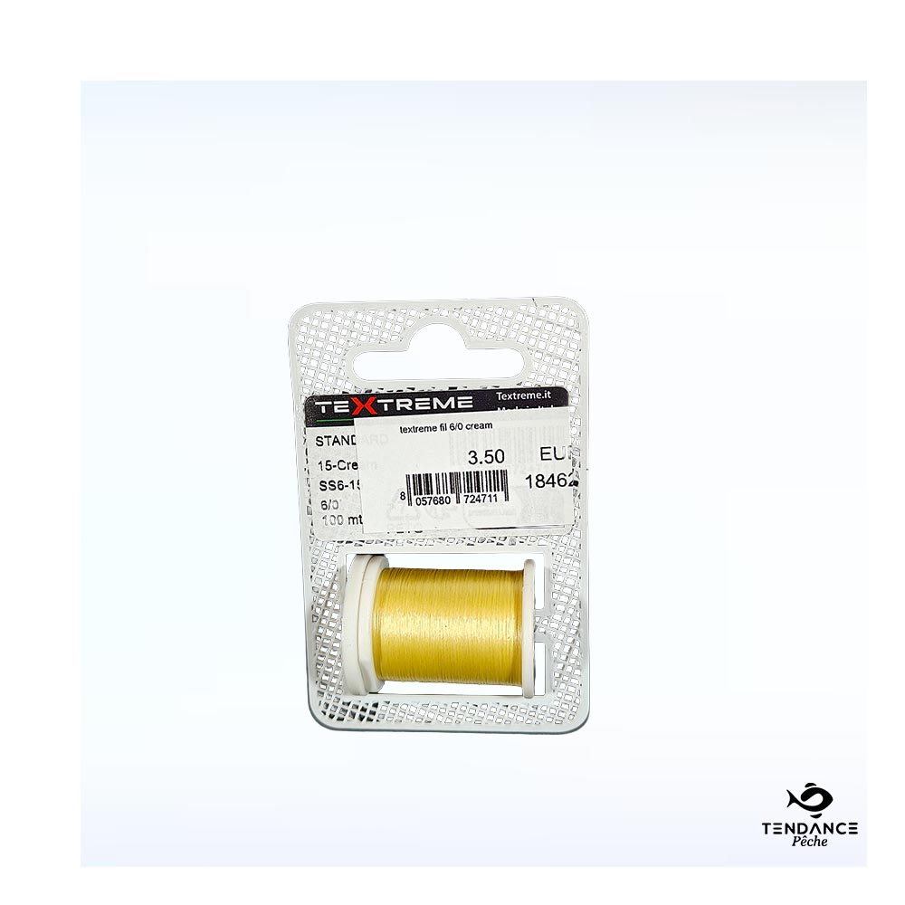 Fil De Montage Textreme 6/0 – Cream (Crème) - Textreme