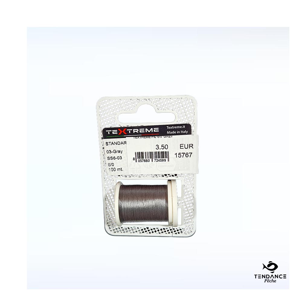 Fil De Montage Textreme 6/0 – Grey (Gris) - Textreme