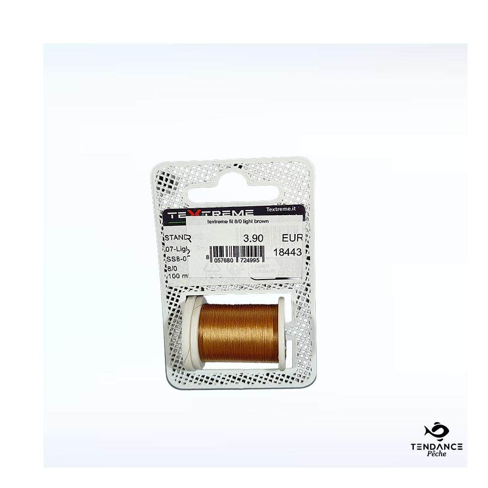 Fil De Montage Textreme 8/0 – Light Brown (Marron Clair) - Textreme