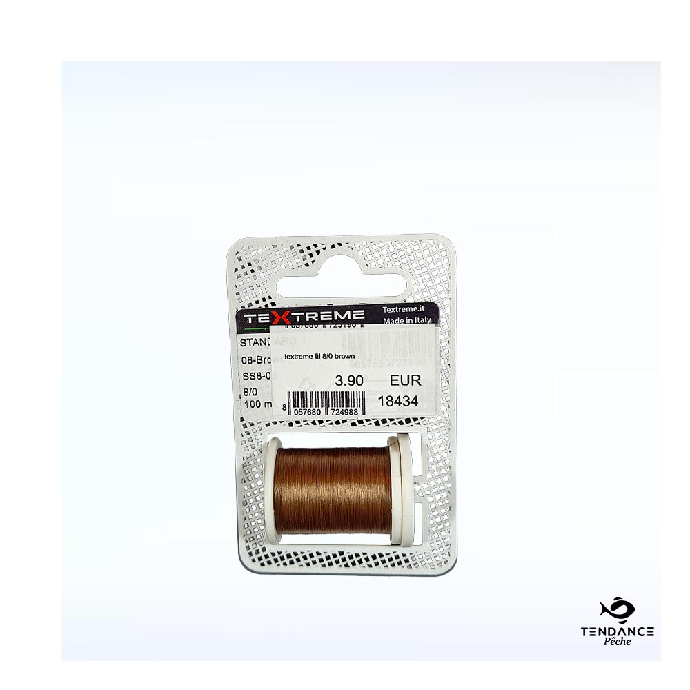 Fil de Montage Textreme 8/0 – Brown (Marron) - Textreme