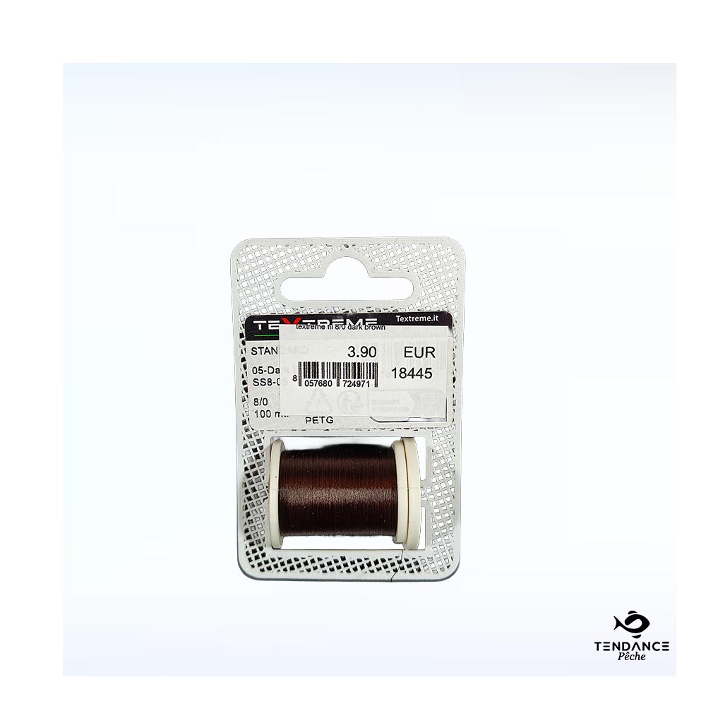Fil De Montage Textreme 8/0 – Dark Brown (Marron Foncé) - Textreme
