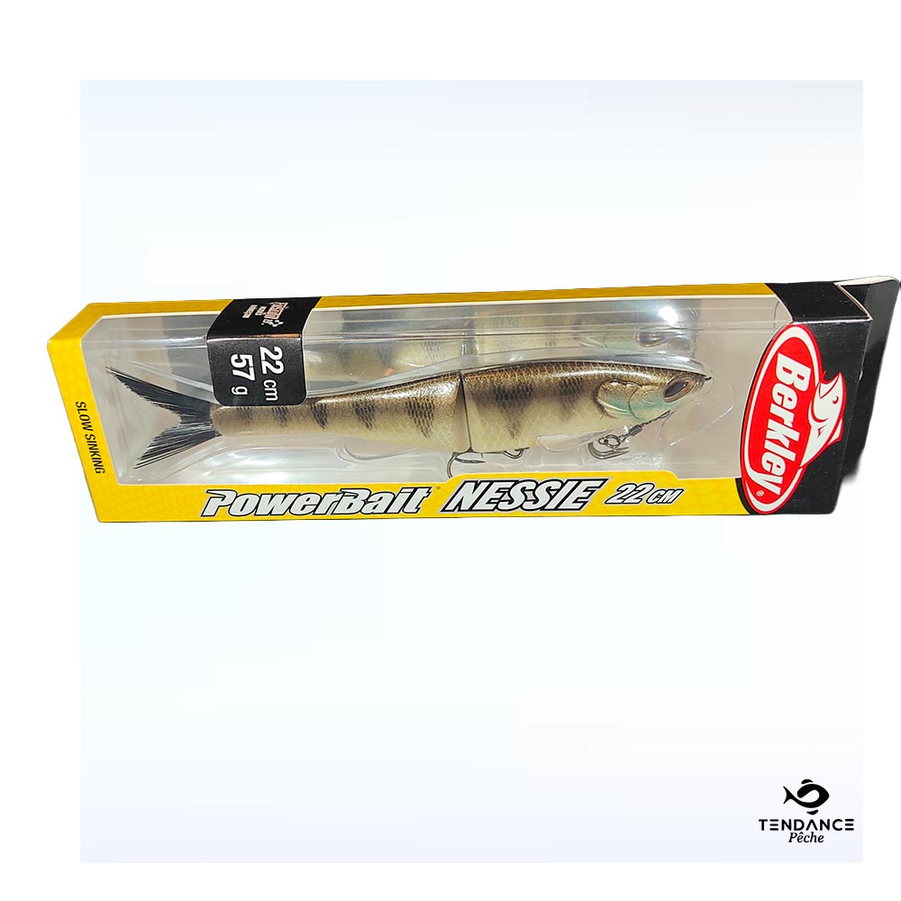 Leurre Souple Berkley Powerbait Nessie 22Cm – 54G – Perch