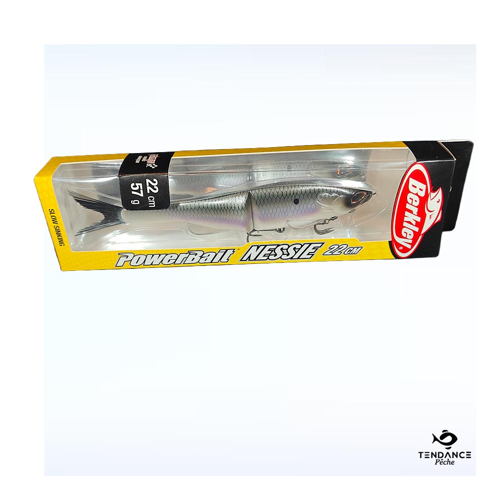 Leurre Souple Berkley Powerbait Nessie 22Cm – 54G – Roach