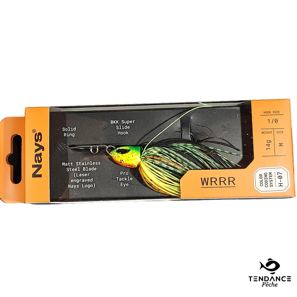 Chatterbait Nays WRRR Taille M (14g) – Coloris H-07 - Nays