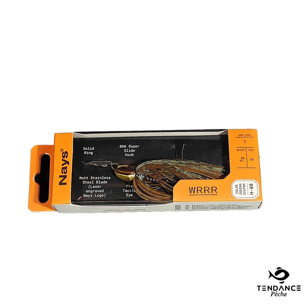 Chatterbait Nays Wrrr Taille S (7G) – Coloris H-08 - Nays
