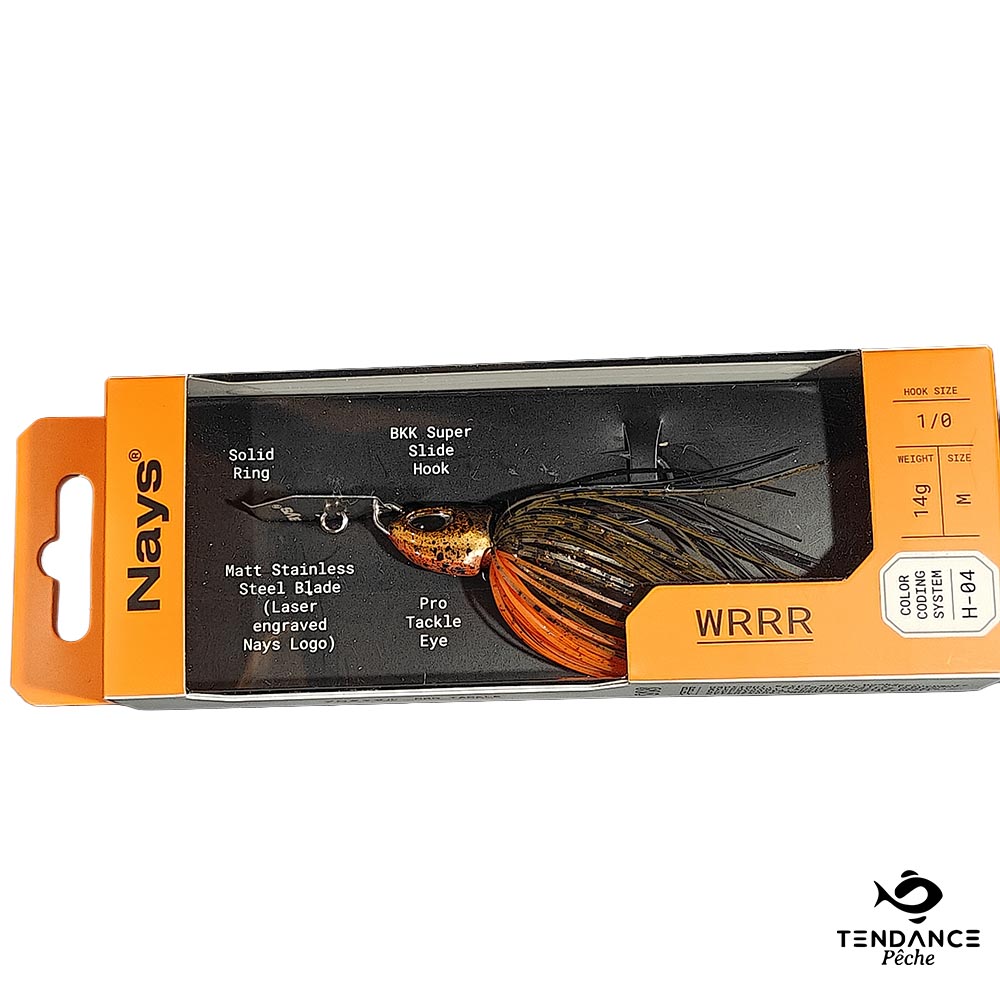 Chatterbait Nays Wrrr Taille M (14G) – Coloris H-04 - Nays