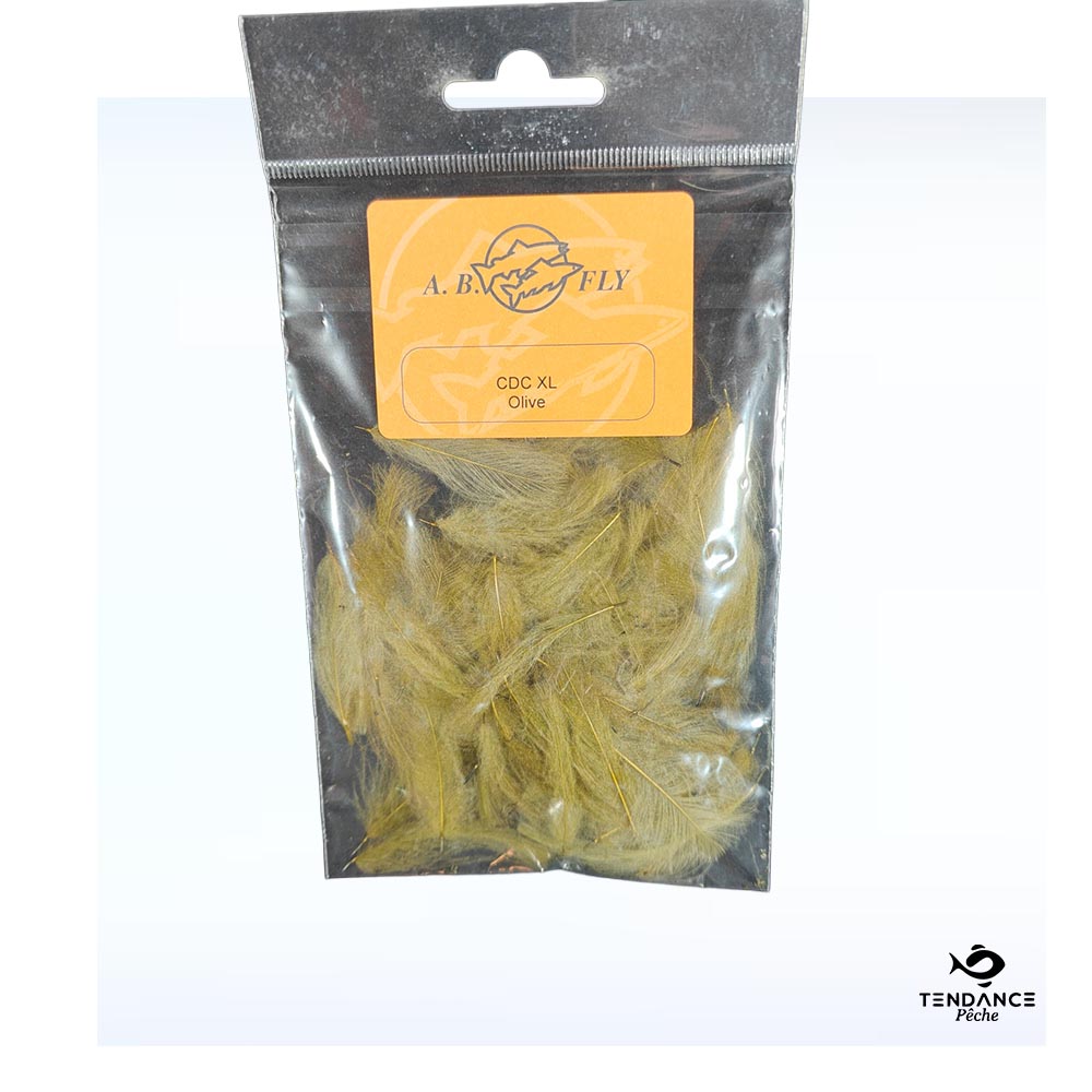 Plumes De Cdc Naturel Xl - Olive - Ab Fly