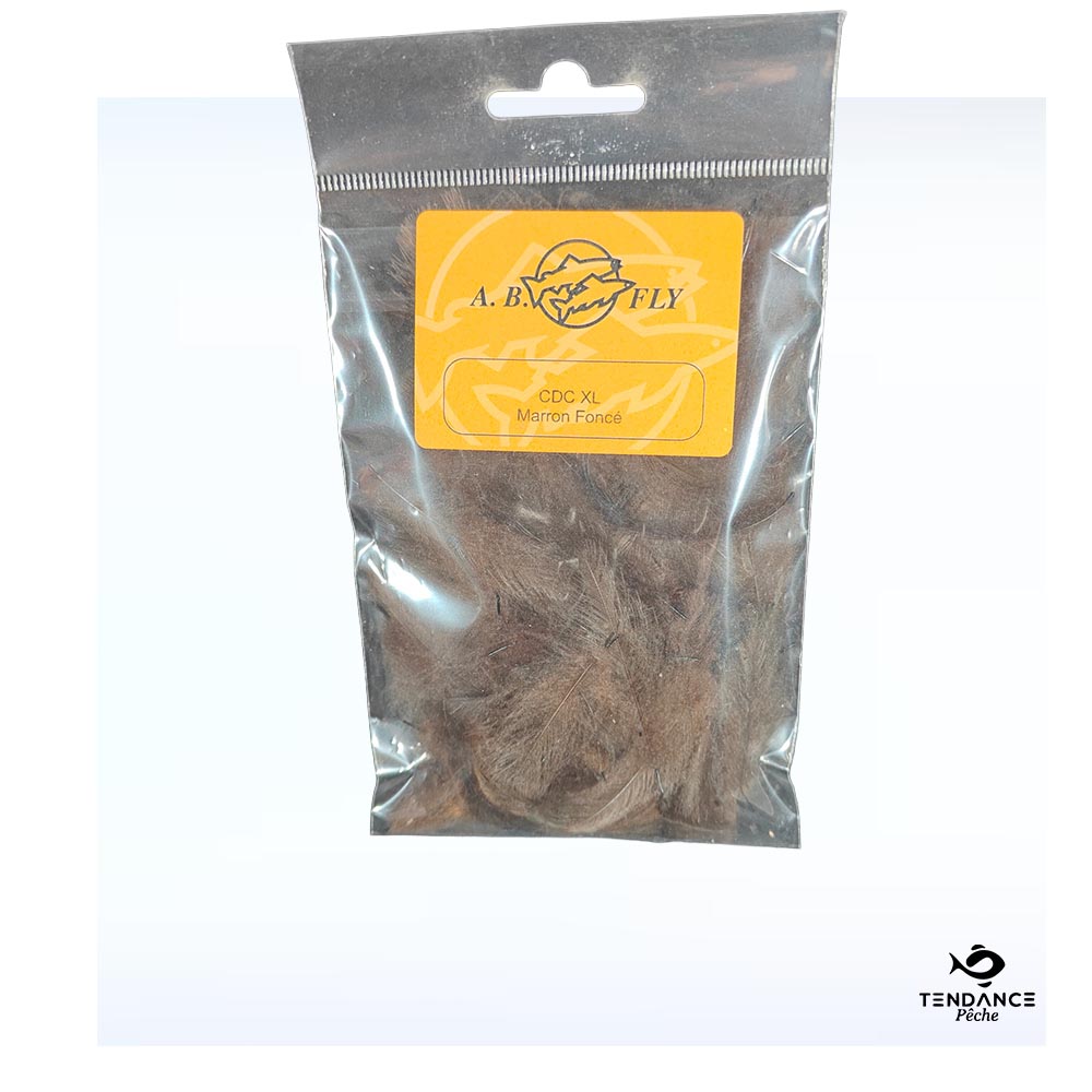 Plumes De Cdc Naturel Xl - Marron Foncé - Ab Fly