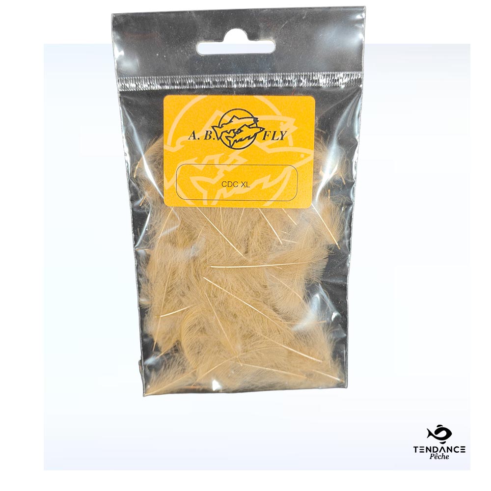 Plumes De Cdc Naturel Xl - Beige Clair Teinté - Ab Fly