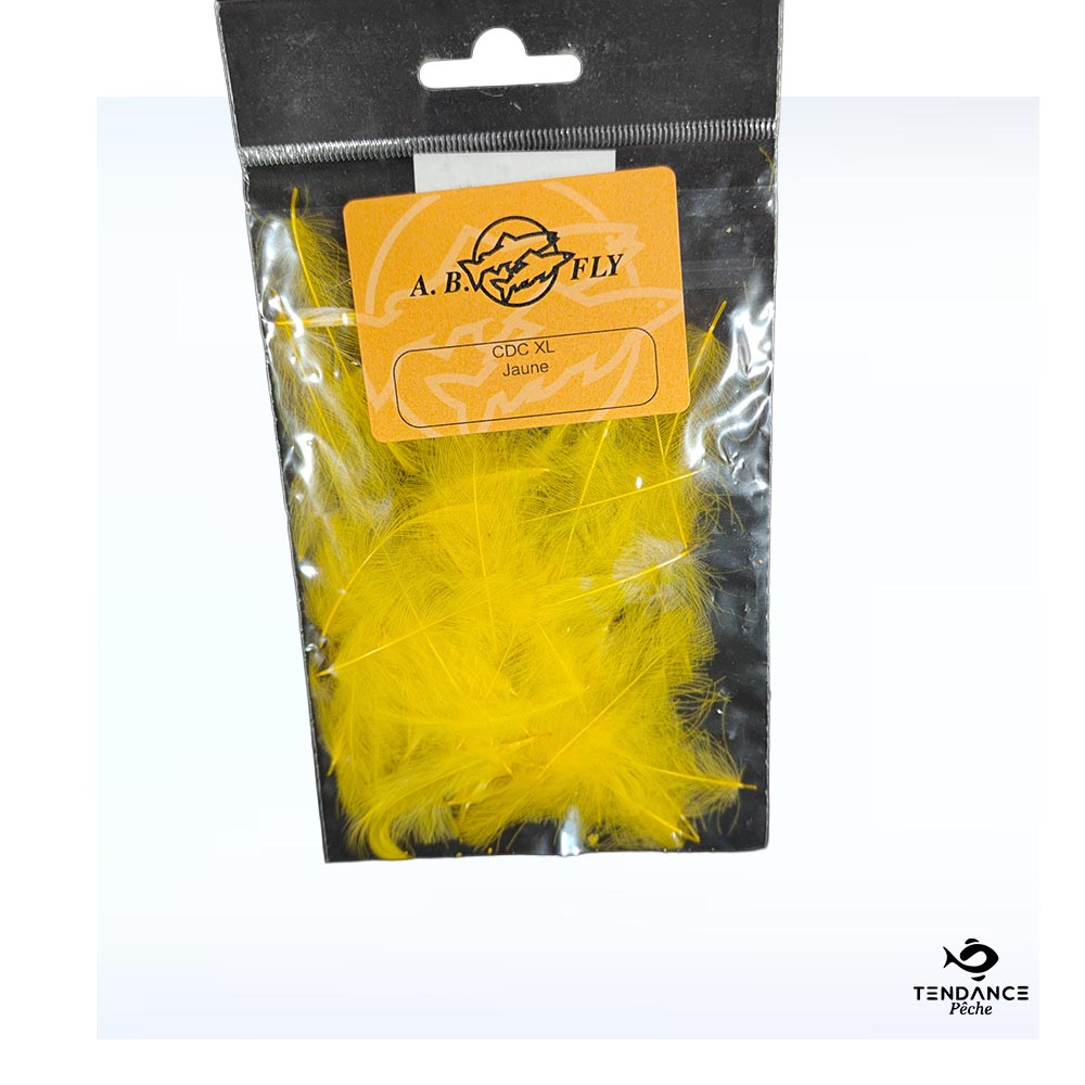 Plumes De Cdc Naturel Xl - Jaune - Ab Fly
