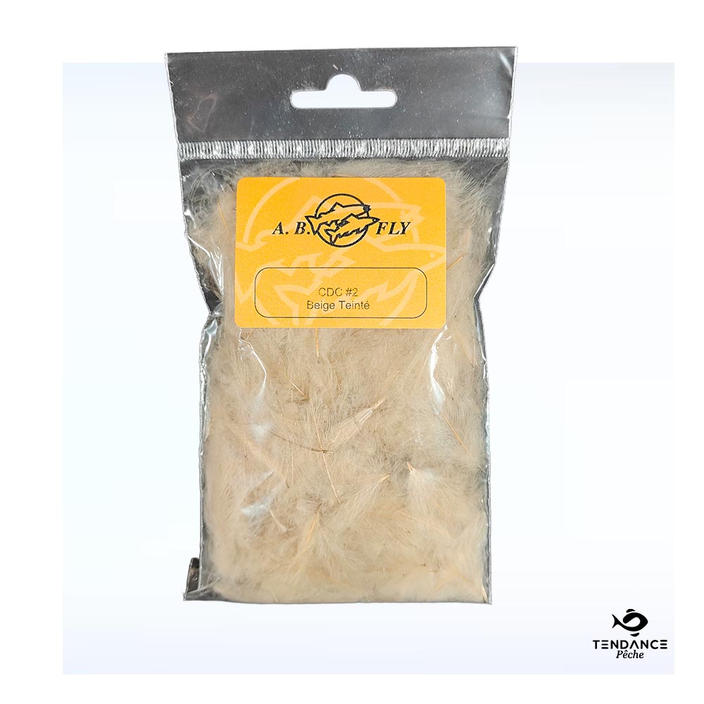 Plumes De Cdc Grade 2 - Beige Teinté - Ab Fly