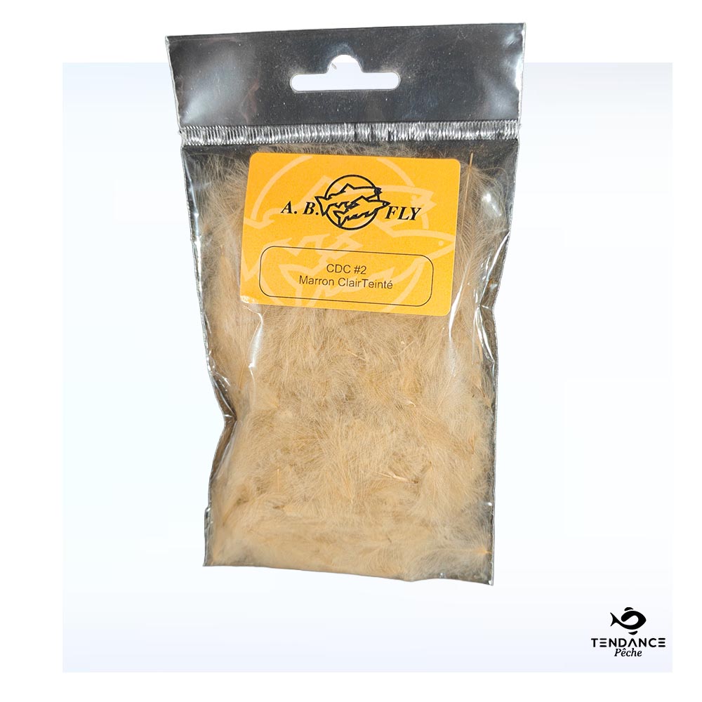 Plumes De Cdc Grade 2 - Marron Clair Teinté - Ab Fly
