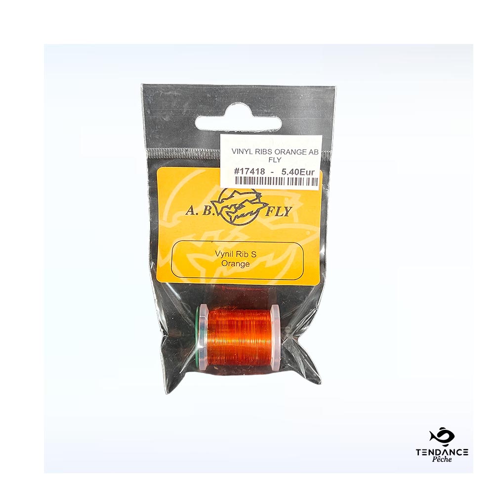 Vinyl Ribs - Orange - Ab Fly