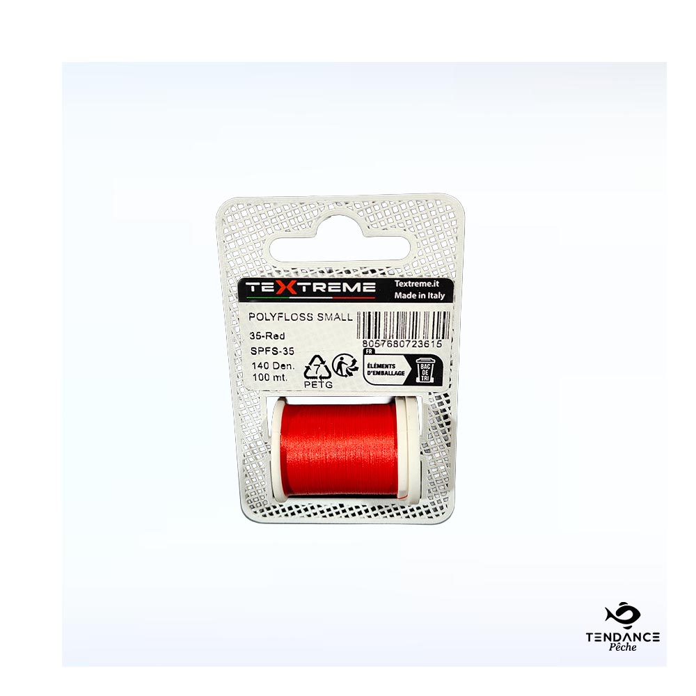 Poly floss Small Textreme – Red (Rouge) - Textreme