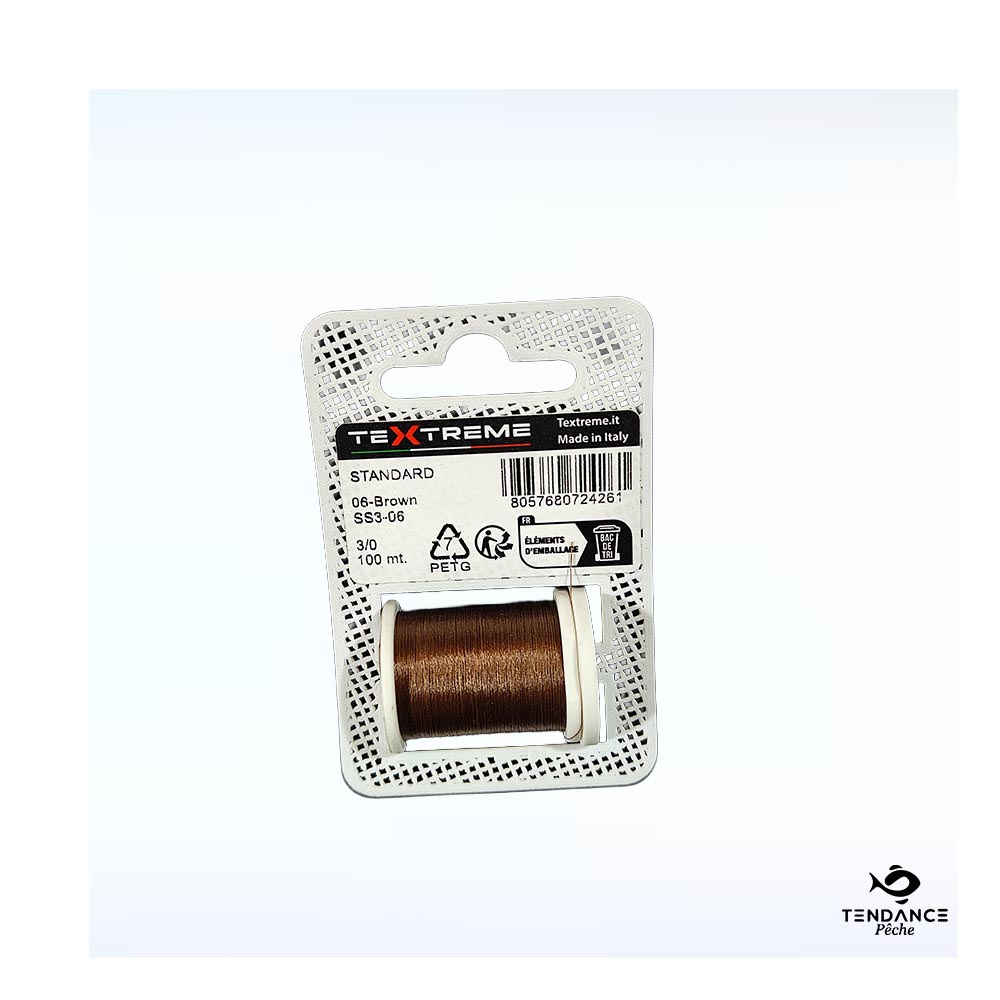 Fil De Montage Textreme 3/0 – Brown (Marron) - Textreme