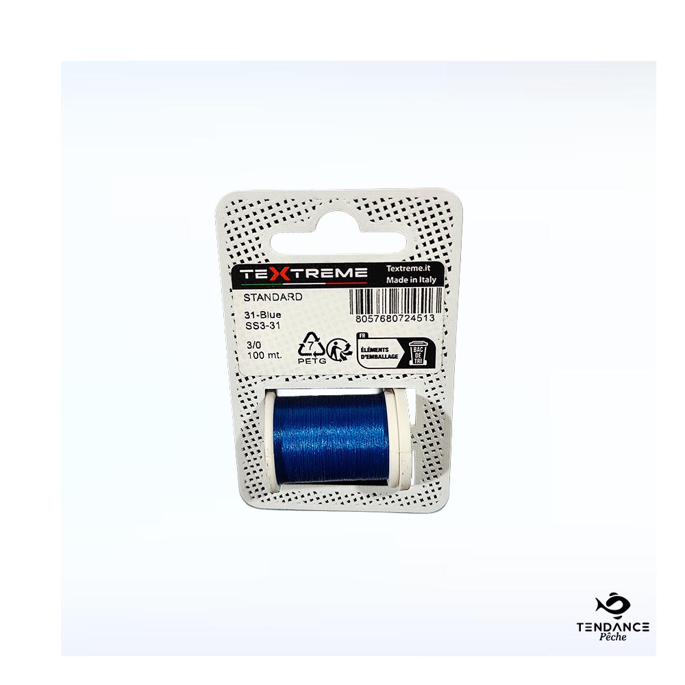 Fil De Montage Textreme 3/0 – Blue (Bleu) - Textreme