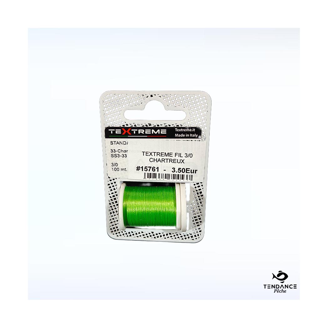 Fil De Montage Textreme 3/0 – Chartreuse (Vert Chartreuse) - Textreme