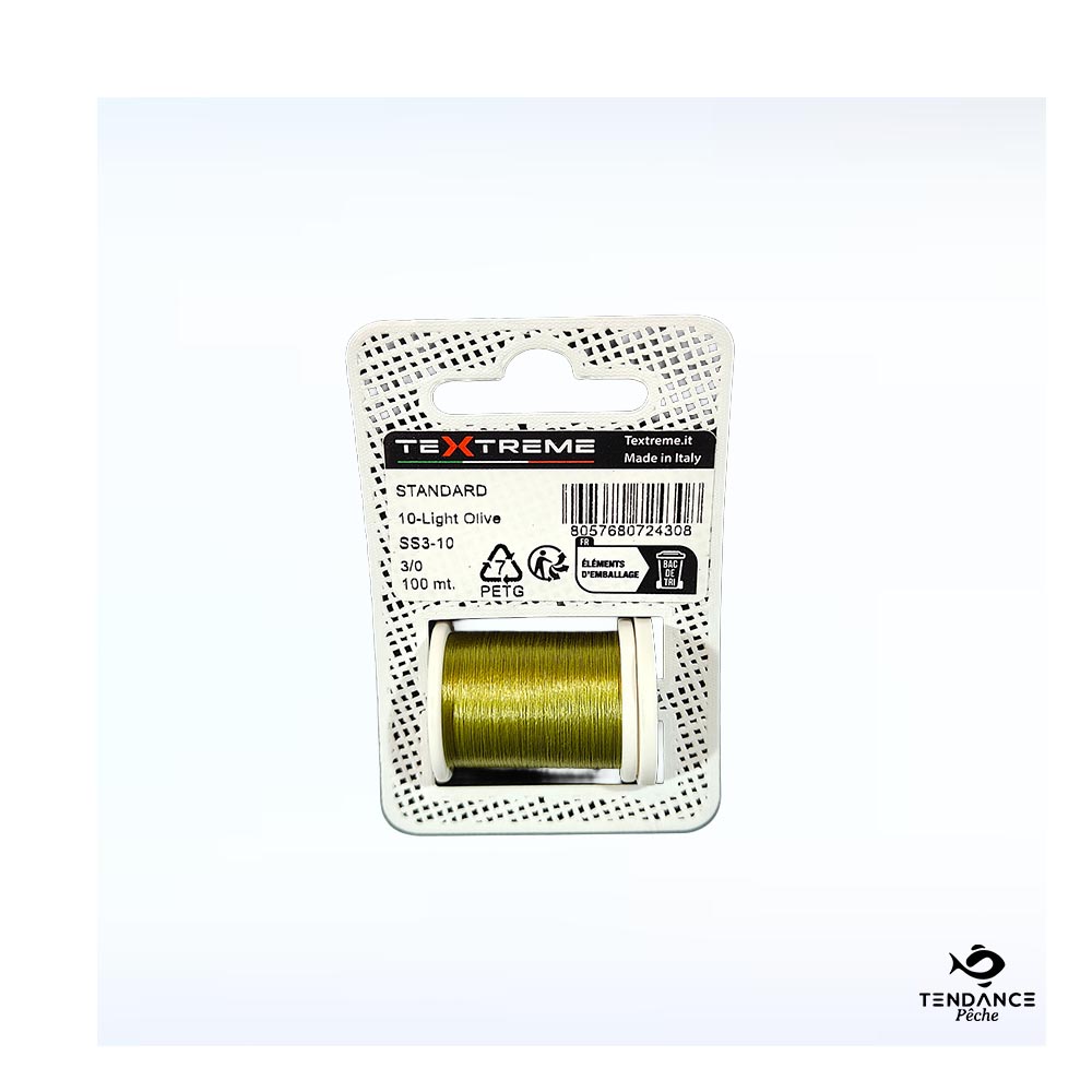 Fil De Montage Textreme 3/0 – Light Olive (Olive Clair) - Textreme