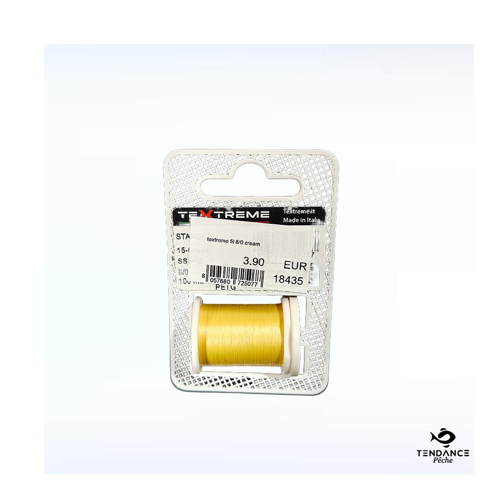 Fil De Montage Textreme 8/0 – Cream (Crème) - Textreme