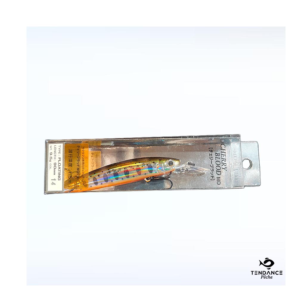 Poisson Nageur Cherry Blood MD – 9.0cm / 9.5g / Coloris 14 - Smith