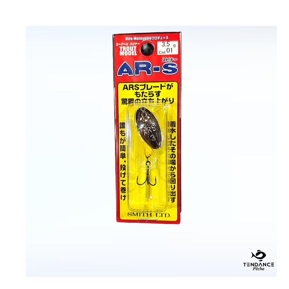 Cuiller Tournante Smith – 1.4Cm / 3.5G / Coloris 01 -  Ar Spinner