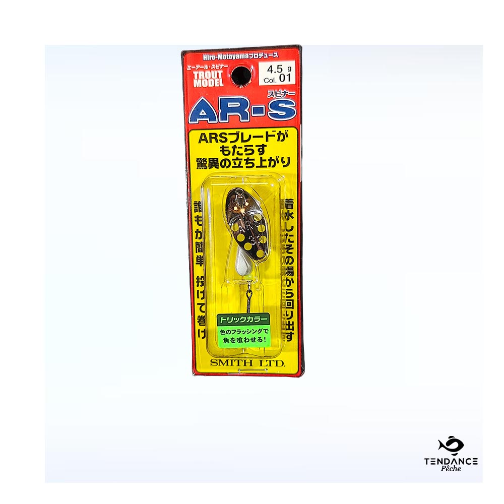 Cuiller Tournante Smith Bicolore – 1.7cm / 4.5g / Coloris 01 - AR Spinner 