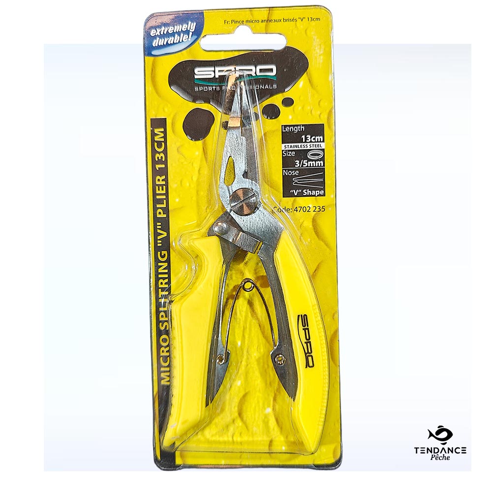 Pince Micro Splitring "V" Plier 13cm - Spro
