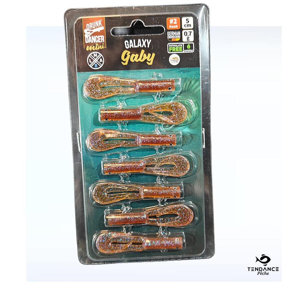 Leurre Souple Drunk Dancer 5cm – Galaxy Gaby - LMAB