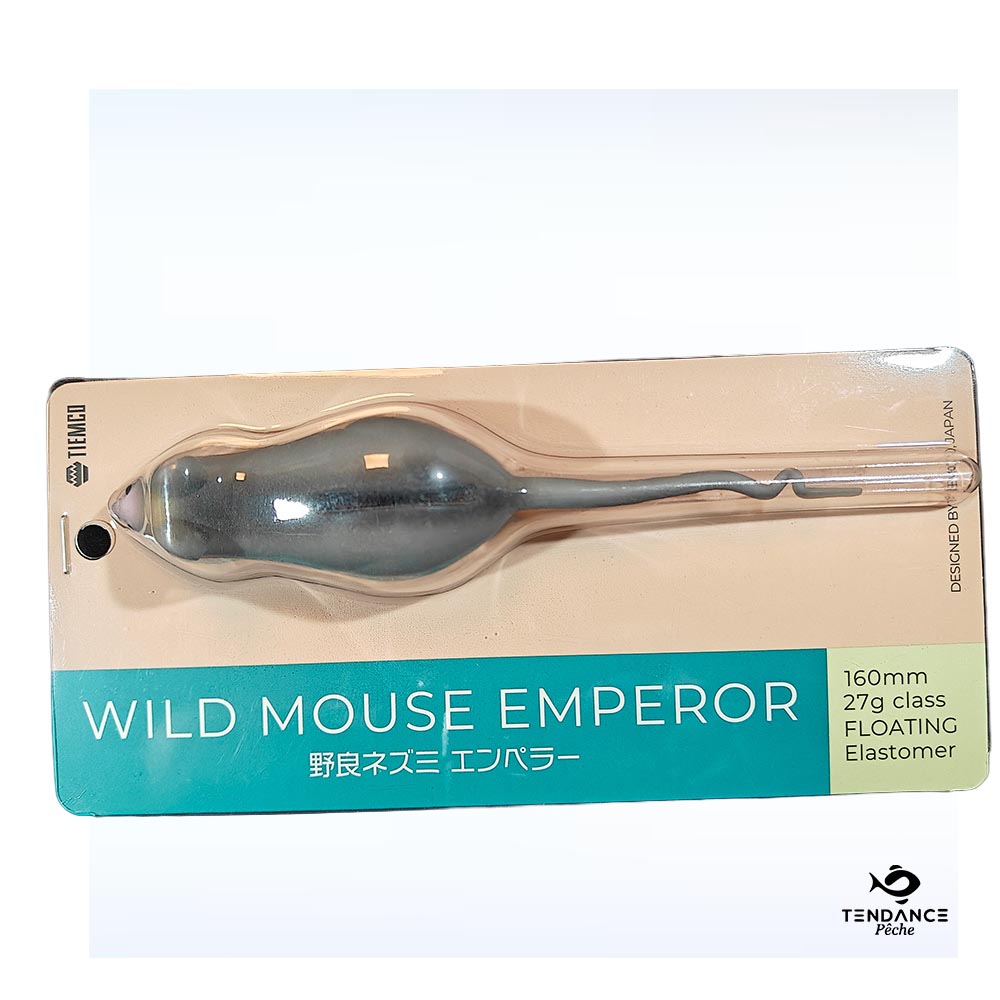 Leurre Tiemco Wild Mouse Emperor 160 – 240 (Gris) - Tiemco
