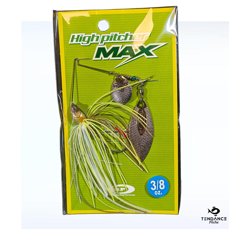 Spinnerbait O.s.p 3/8 Oz Tw – Chart Back Ayu - High Pitcher