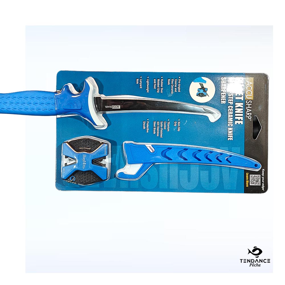 Couteau à Fileter & Affûteur Combo – AccuSharp