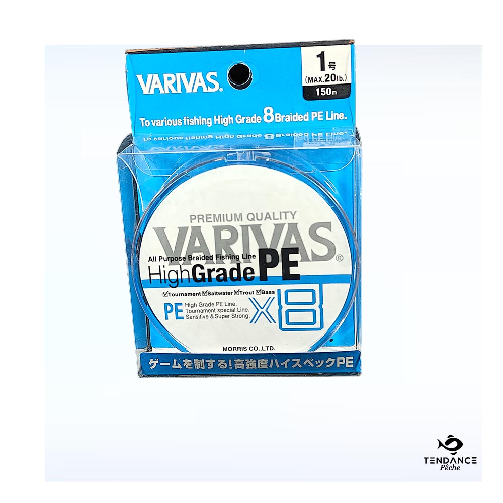 Tresse Varivas High Grade PE X8 - #1.0 - Varivas