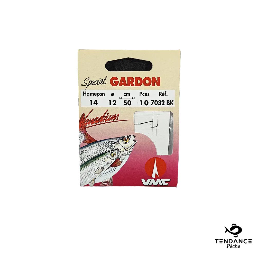 Hameçon Monté Special Gardon 7032BK - Taille 14 sur 12/100 - VMC