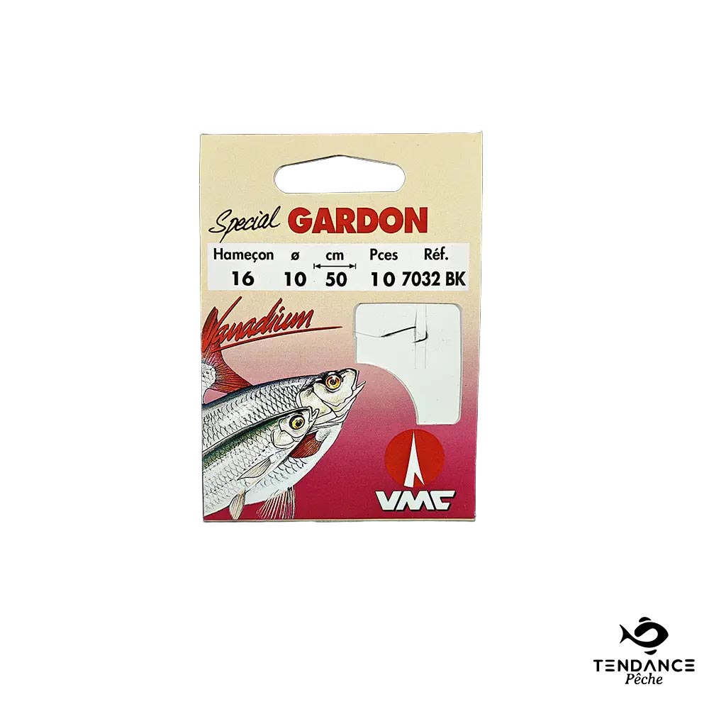 Hameçon Monté Special Gardon 7032BK - Taille 10 sur 16/100 - VMC