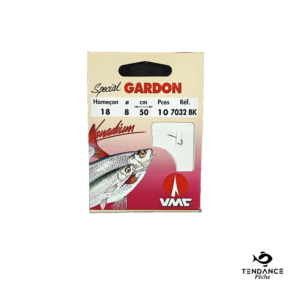 Hameçon Monté Special Gardon 7032BK - Taille 16 sur 12/100 - VMC