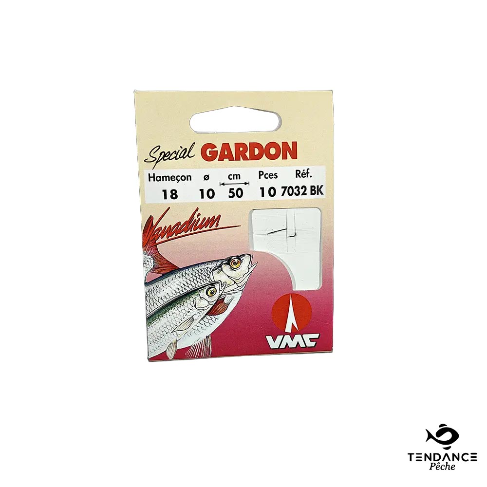 Hameçon Monté Special Gardon 7032BK - Taille 18 sur 10/100 - VMC