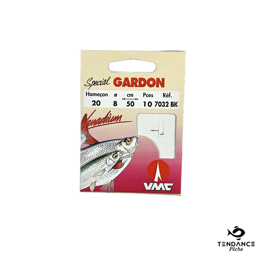 Hameçon Monté Special Gardon 7032Bk - Taille 20 Sur 8/100 - Vmc