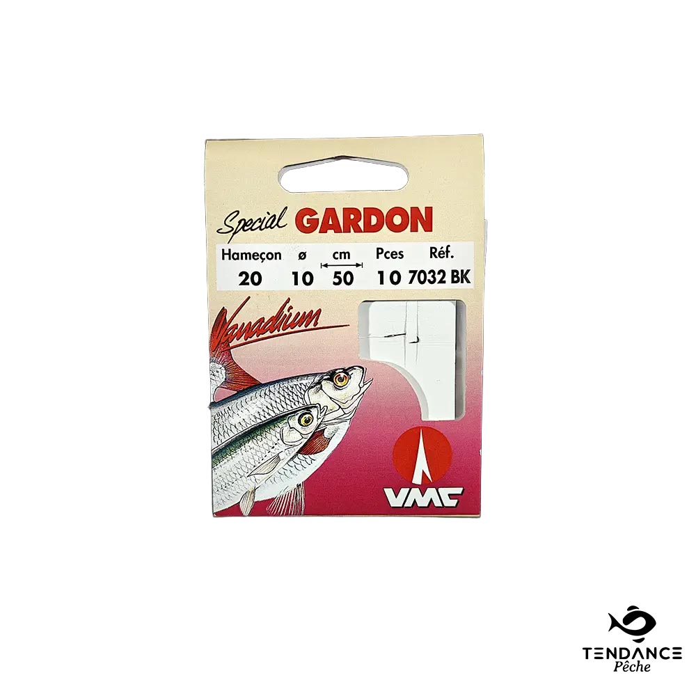 Hameçon Monté Special Gardon 7032BK - Taille 20 sur 10/100 - VMC