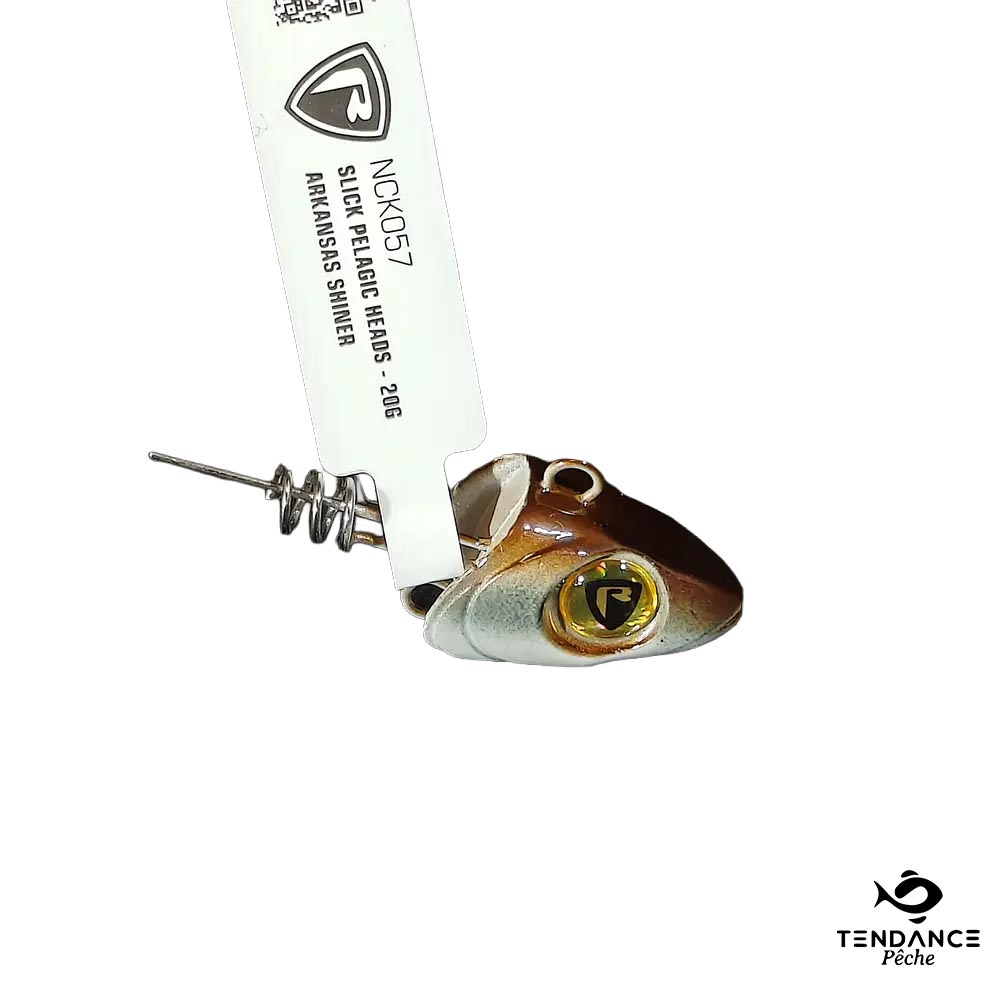 Têtes Plombées Slick Pelagic Heads 20G - Coloris As - Fox Rage