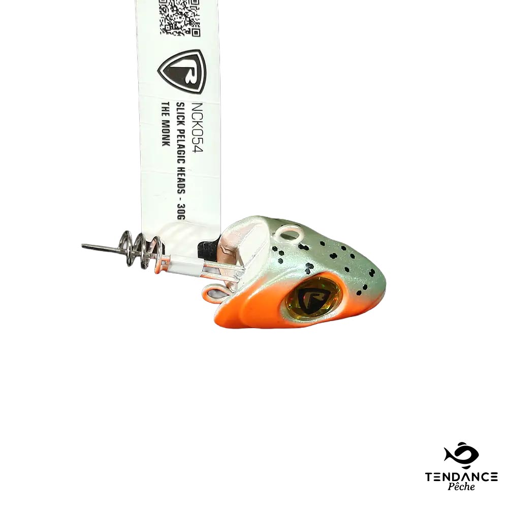 Têtes Plombées Slick Pelagic Heads 30G - Coloris The Monk - Fox Rage